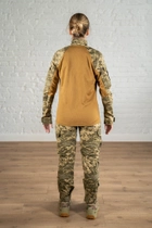 Женская армейская форма убокс и штаны с наколенниками рип-стоп CoolMax standart Пиксель Койот (636) , L - изображение 2