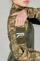 Жіноча військова форма убакс та штани з наколінниками CoolMax ріп-стоп standart Піксель Олива (637) , L - зображення 10