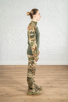 Військова жіноча форма убакс та штани з наколінниками ріп-стоп CoolMax standart Мультикам Олива (634) , XL - зображення 3