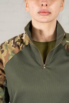 Военная женская форма убакс короткий рукав и штаны с карманами CoolMax рип-стоп standart Мультикам Олива (628) , S - изображение 5