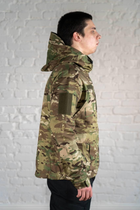 Куртка тактическая Горка с капюшоном рип-стоп tactical Мультикам (607) , XL - изображение 3