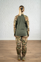 Військова жіноча форма убакс та штани з кишенями ріп-стоп CoolMax standart Мультикам Олива (622) , S - зображення 2