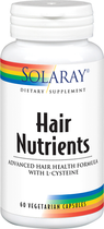 Kompleks witamin i minerałów Solaray Hair Nutrients 60 caps (76280764970) - obraz 1