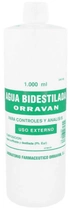 Дестиллированная вода для промывания кожи и рта Orravan Agua Bidestilada 1000 мл (8470003461894) - изображение 1