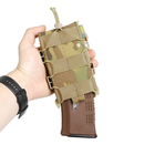 Жесткий усиленный тактический подсумок Kiborg GU Single Mag Pouch Multicam - изображение 6