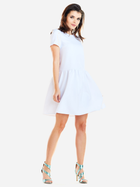 Плаття коротке літнє жіноче Awama A277 XL Біле (5902360537750) - зображення 2