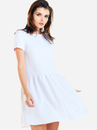 Плаття коротке літнє жіноче Awama A277 XL Біле (5902360537750) - зображення 6