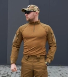 Тактична сорочка Ubacs (Убакс) MILITARY койот ріпстоп CoolPass 46 - зображення 1