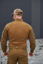 Тактическая рубашка Ubacs (Убакс) MILITARY койот рипстоп CoolPass 52 - изображение 4
