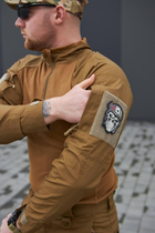 Тактическая рубашка Ubacs (Убакс) MILITARY койот рипстоп CoolPass 46 - изображение 6