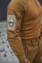 Тактическая рубашка Ubacs (Убакс) MILITARY койот рипстоп CoolPass 54 - изображение 7