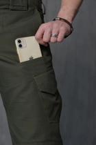 Костюм чоловічий Поло Cool-pass та Штани Kayman оливковий колір 44 - зображення 6
