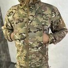 Мужская Куртка Softshell на флисе с вентиляционными отверстиями мультикам размер 2XL - изображение 4
