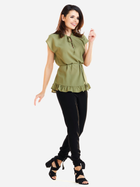 Bluzka damska z krótkim rękawem Awama A269 M Zielona (5902360536838) - obraz 4