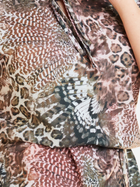 Bluzka damska w panterkę Awama A278 M Brązowa (5902360537972) - obraz 7