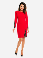 Sukienka ołówkowa damska Awama A128 S Czerwona (5902360511392) - obraz 3