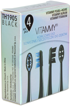 Насадки для електричної зубної щітки Vitammy Pearl + Noire (5901793640365) - зображення 3