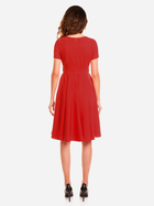 Sukienka trapezowa damska mini Awama A135 L Czerwona (5902360511873) - obraz 3