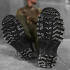 Чоловічі шкіряні Кросівки Alfa із сітчастими вставками на композитній підошві олива розмір 43 - зображення 5