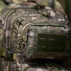 Водонепроникний Рюкзак Intruder із системою Molle / Міцний Ранець зелений камуфляж 75х55х40 см - зображення 5