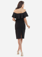 Sukienka ołówkowa damska elegancka Awama A221 M Czarna (5902360522237) - obraz 3