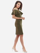 Плаття-футляр коротке літнє жіноче Awama A221 S Зелене (5902360522268) - зображення 2
