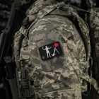 M-Tac нашивка прапор Чорна Борода 82-мм міномет Black - изображение 7