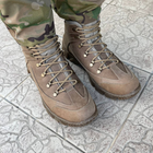 Ботинки военные тактические ВСУ (ЗСУ) 7521 42 р 28 см коричневые - изображение 6
