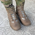 Ботинки военные тактические ВСУ (ЗСУ) 7525 40 р 26 см коричневые - изображение 7