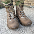 Ботинки военные тактические ВСУ (ЗСУ) 7525 40 р 26 см коричневые - изображение 8