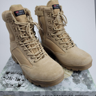 Черевики тактичні Mil-Tec Tactical Boot Zipper YKK Khaki ЗСУ (ЗСУ) 12822104 7314 43 р хакі - зображення 2