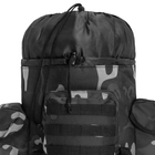 Баул Brandit Molle 65 л тактичний військовий рюкзак Dark Camo, Kampfrucksack - зображення 5