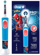 Elektryczna szczoteczka do zębów Oral-b Braun Vitality Pro Kids 3+ Spider-Man (8006540772768) - obraz 7