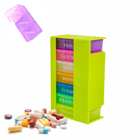 Комплект медична аптечка червона 13х18 см та контейнер для таблеток на 7 днів (21 осередок) 14х8х4см (VS7168TOP2) - зображення 4