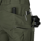 Штани w30/l34 urban taiga taiga tactical polycotton pants helikon-tex green green - зображення 6
