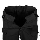 Штани w40/l32 urban tactical rip-stop polycotton pants helikon-tex black - зображення 6