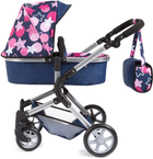 Wózek dla lalki Bayer City Neo 82 cm Blue/Pink (4003336181692) - obraz 3