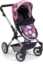 Wózek dla lalki Bayer City Neo 82 cm Blue/Pink (4003336181692) - obraz 4