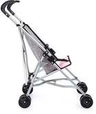 Прогулянкова коляска для ляльки Bayer Buggy 55 см Grey (4003336305333) - зображення 2