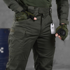 Чоловічий костюм "7.62 tactical Minnesota" ріп-стоп убакс + штани олива розмір L - зображення 7