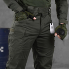 Мужской костюм "7.62 tactical Minnesota" рип-стоп убакс + штаны олива размер S - изображение 7