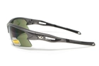 Очки защитные открытые Venture Gear MontEagle GunMetal (forest gray) Anti-Fog, серо-зеленые - изображение 7