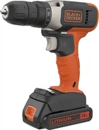 Аккумуляторная дрель-шуруповерт Black+Decker BCD001C1