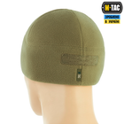M-Tac шапка Watch Cap Elite флис (320г/м2) с липучкой Tan M - изображение 4