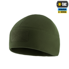 M-Tac шапка Watch Cap Elite флис (320г/м2) с липучкой Army Olive S - изображение 5