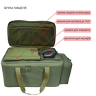 Велика сумка рюкзак військового медика DERBY MediCase-60L олива - зображення 7