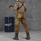 Чоловічий костюм Горка "7.62 Tactical Commando" ріп-стоп куртка + штани з підтяжками мультикам розмір L - зображення 5