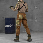 Мужской костюм Горка "7.62 Tactical Commando" рип-стоп куртка + брюки с подтяжками мультикам размер XL - изображение 5