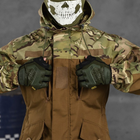Чоловічий костюм Горка "7.62 Tactical Commando" ріп-стоп куртка + штани з підтяжками мультикам розмір 2XL - зображення 7