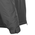 Черный куртка зимняя xs level helikon-tex climashield apex 7 100g - изображение 8